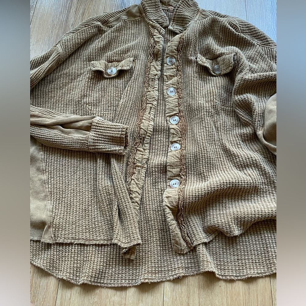 Free People Scout Jacket amber